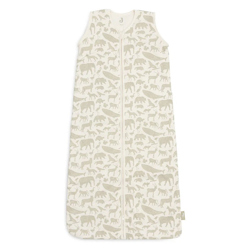 Gigoteuse d'hiver pour bébé Jollein avec manches zippables 2,5 à 3,5 TOG - Animals Olive Green