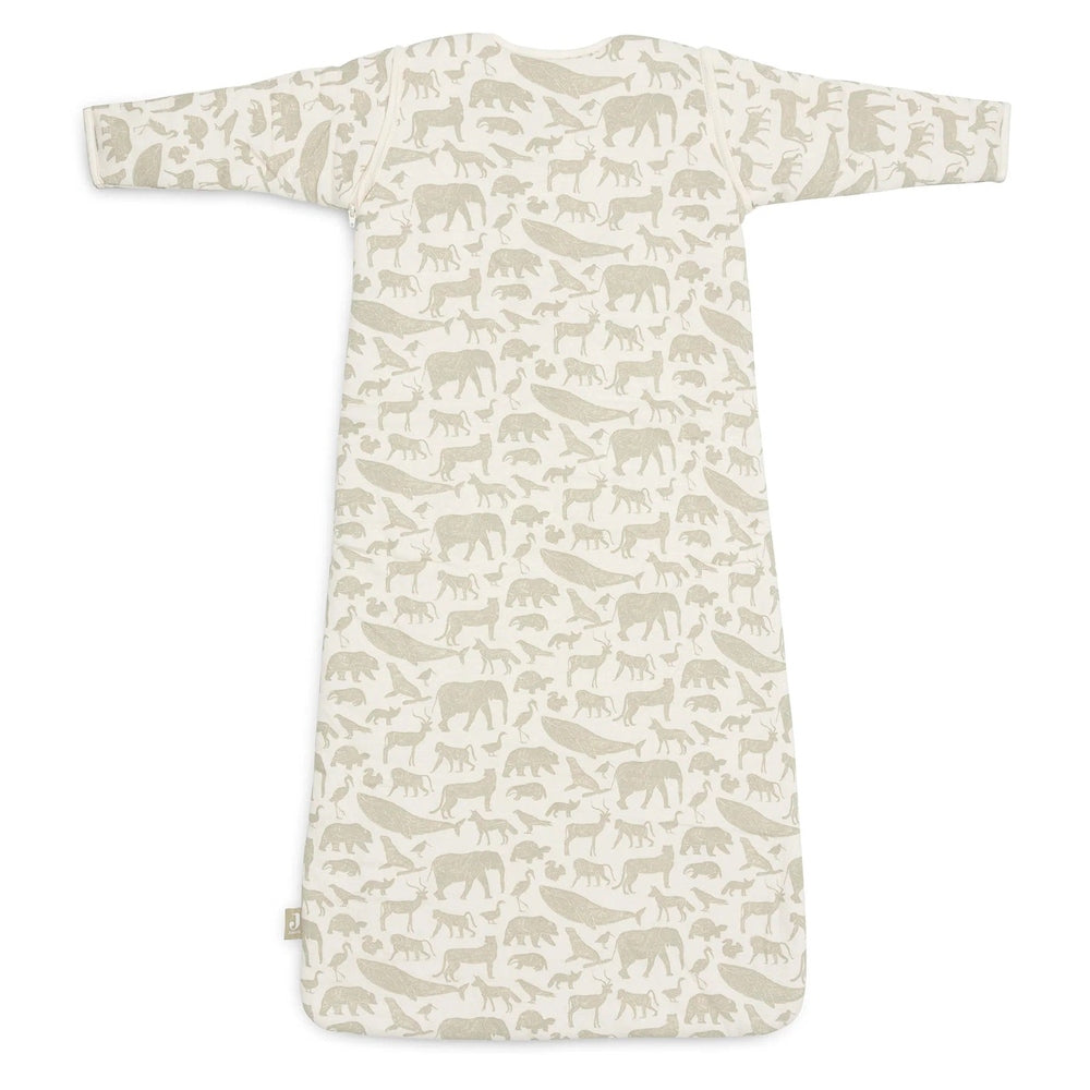 Gigoteuse d'hiver pour bébé Jollein avec manches amovibles 2,5 à 3,5 TOG - Animals vert olive