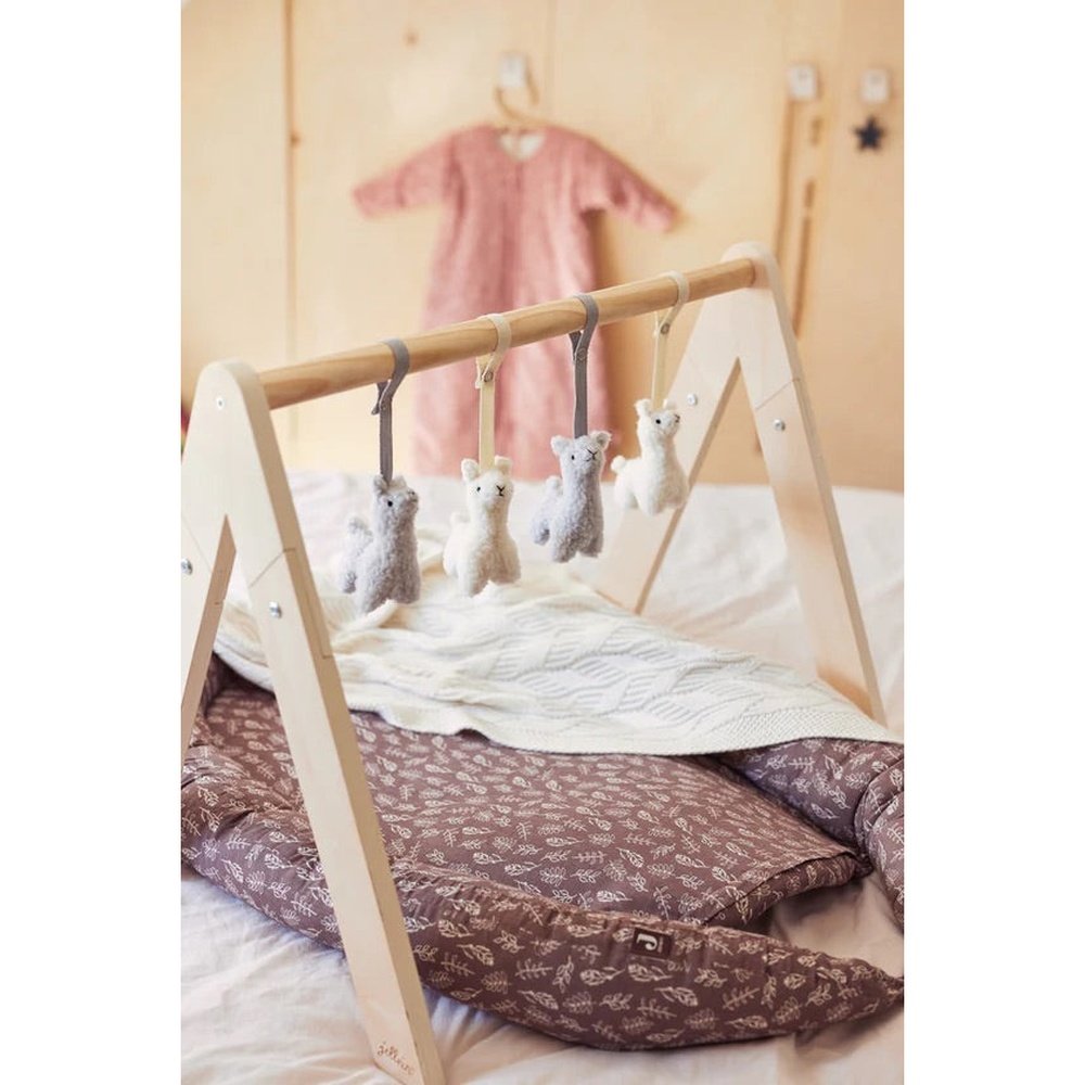 Jollein Arche de jeu pour baby gym - cadre en bois