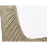 Housse de matelas à langer en éponge 50x70cm - vert olive - lot de 2