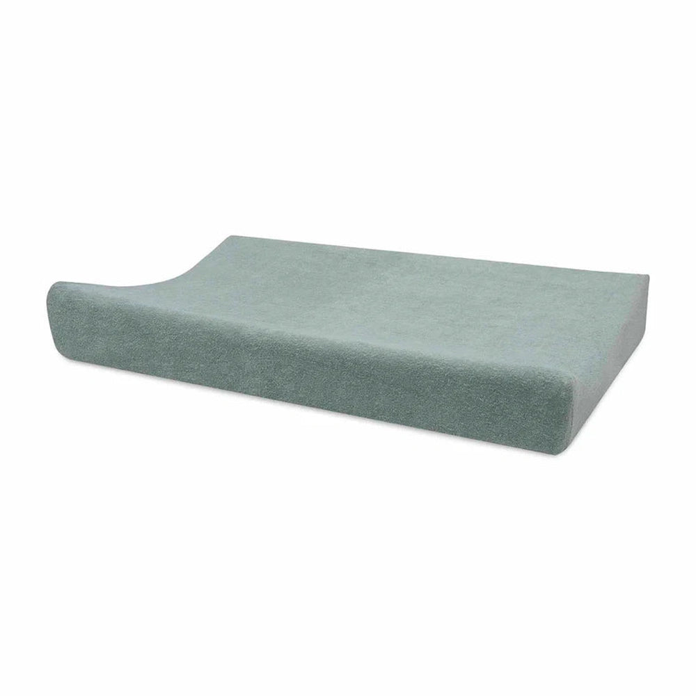 Jollein Housse pour matelas à langer/plan à langer en tissu éponge 50x70cm - vert d’eau, lot de 2