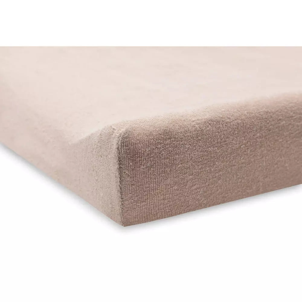 Housse de matelas à langer en éponge 50x70cm - Rose sauvage - lot de 2