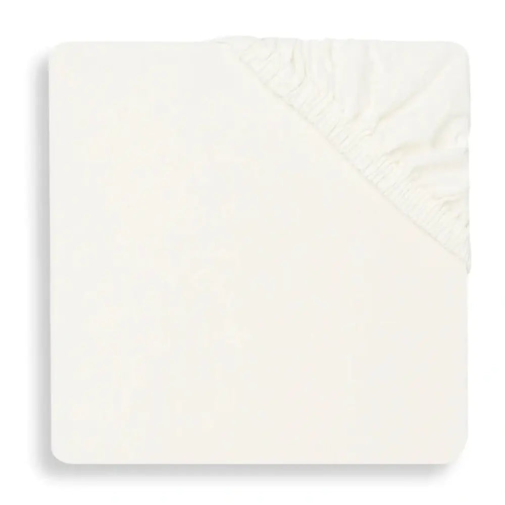 Drap-housse 60X120Cm - Jersey - Ivoire