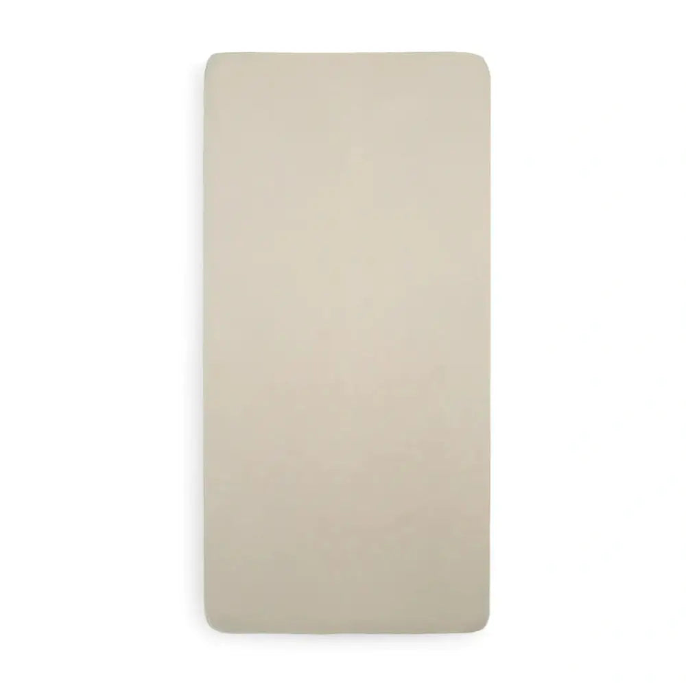 Drap-housse 60X120Cm - jersey - nougat - lot de 2