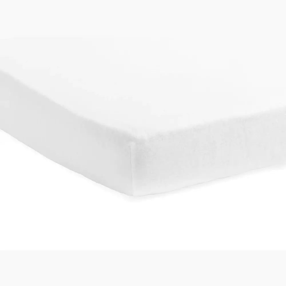 Drap-housse 60X120Cm - molleton - blanc