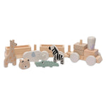 Jollein Train en bois - Jungle Jambo
