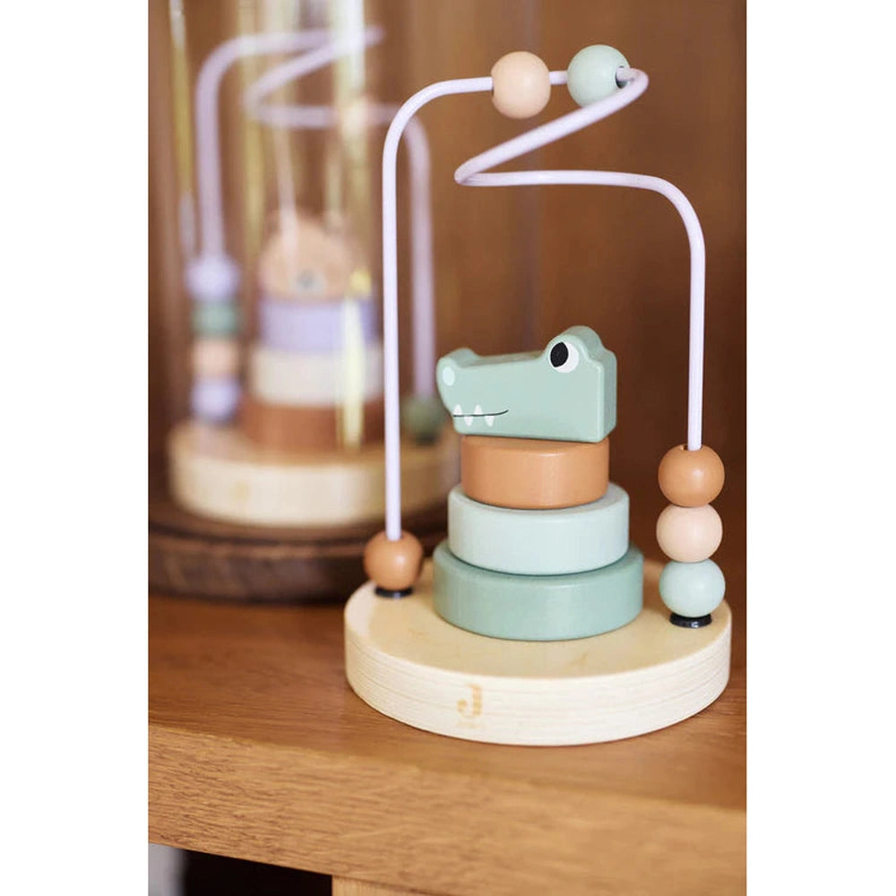 Jollein Spirale en bois - Croco