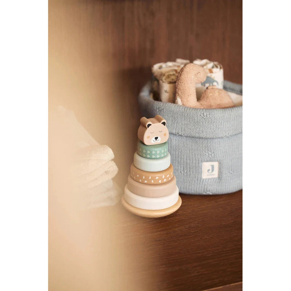 Jollein empilable culbuto en bois - Jungle Jambo