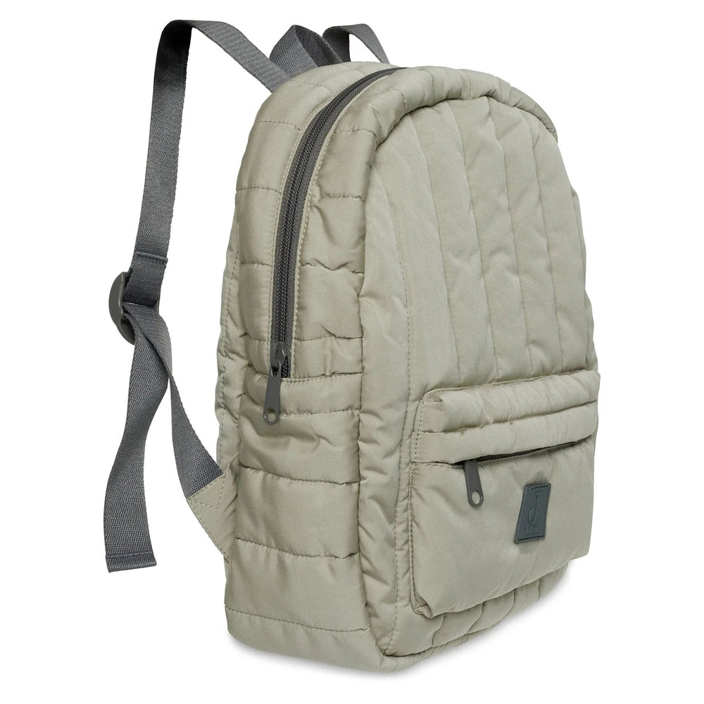 Jollein petit sac à dos enfant matelassé - vert olive