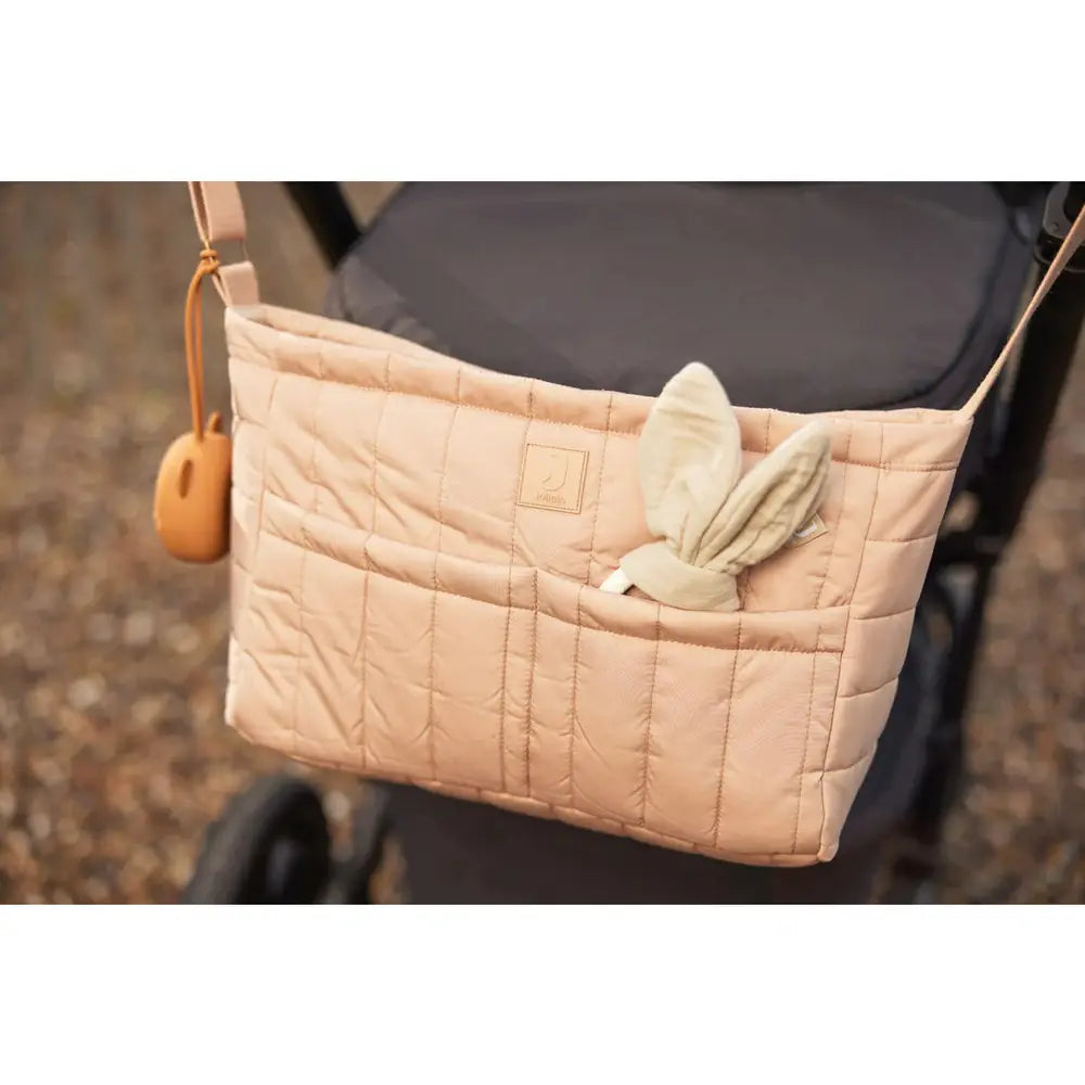 Organiseur pour poussette/buggy - Biscuit matelassé -