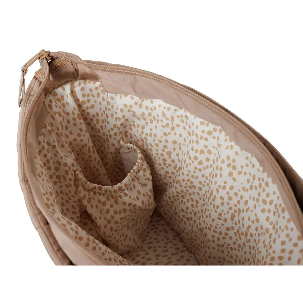 Organisateur pour poussette/buggy - matelassé Biscuit -