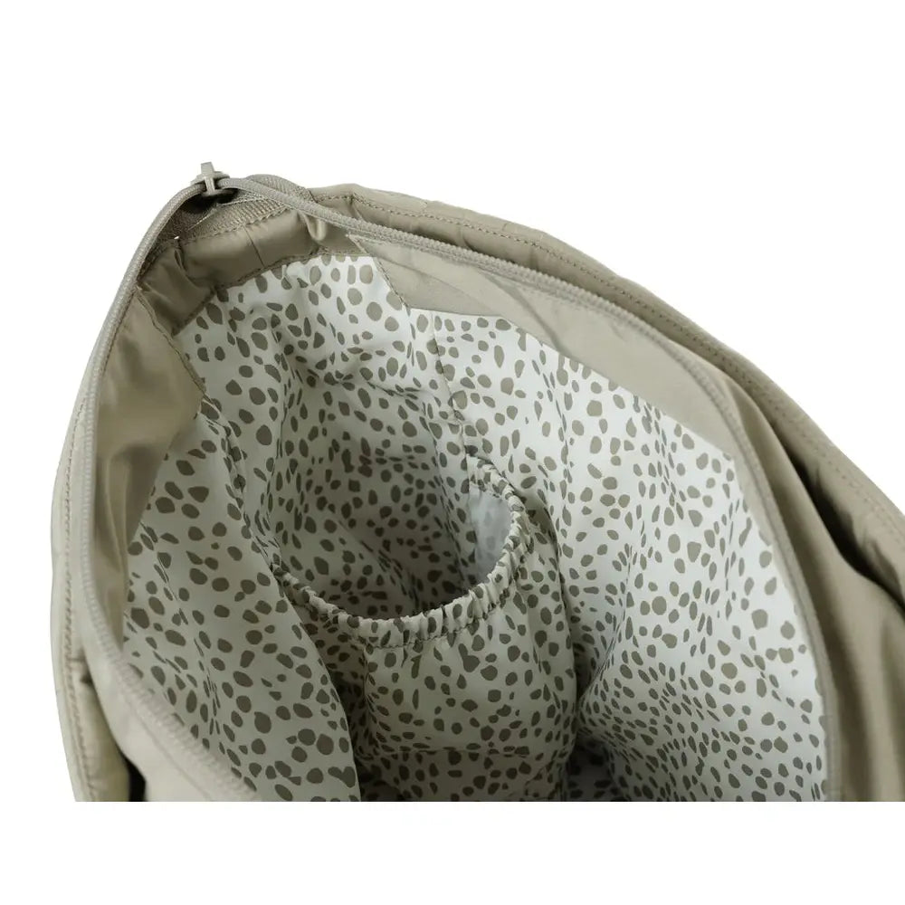 Organiseur pour poussette/buggy - matelassé vert olive -