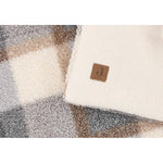 Jollein Tapis de parc 75x95cm - Check Bouclé