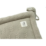 Jollein tour de parc / tour de parc bébé / tour de lit 180x30 cm - Soft Waves vert olive