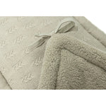 Jollein tour de parc / tour de parc bébé / tour de lit 180x30 cm - Soft Waves vert olive