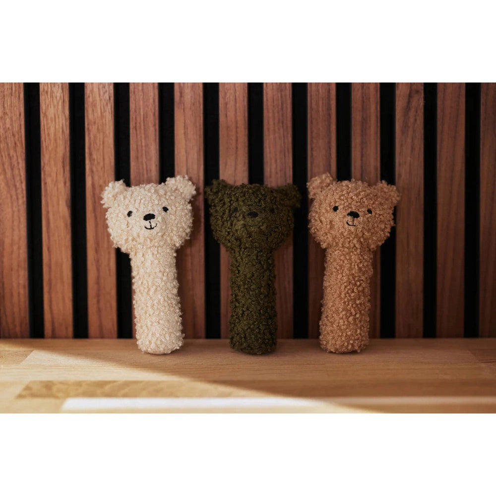 Jollein Hochet ourson - Teddy Bear naturel