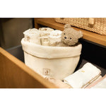 Jollein Hochet petit ours - ours en peluche vert olive