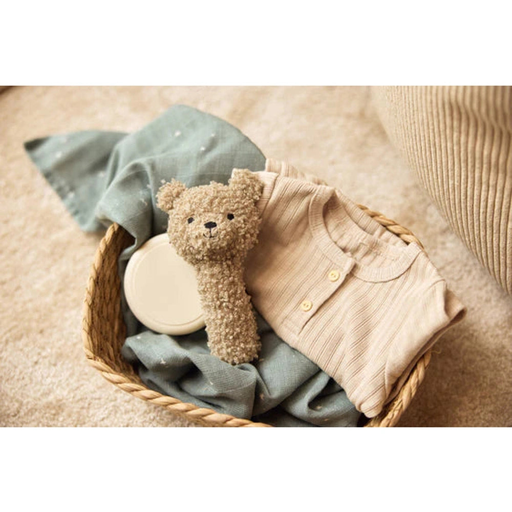 Jollein hochet ourson - Teddy Bear vert olive