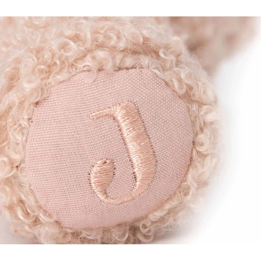 Jollein Hochet ourson - Teddy Bear rose sauvage