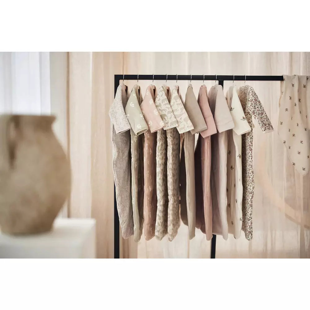 Gigoteuse avec manches zippables - velours Nougat -
