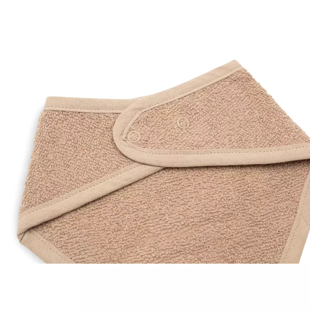 Bavoir bandana biscuit, lot de 2