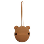 Attache-sucette en silicone - Caramel