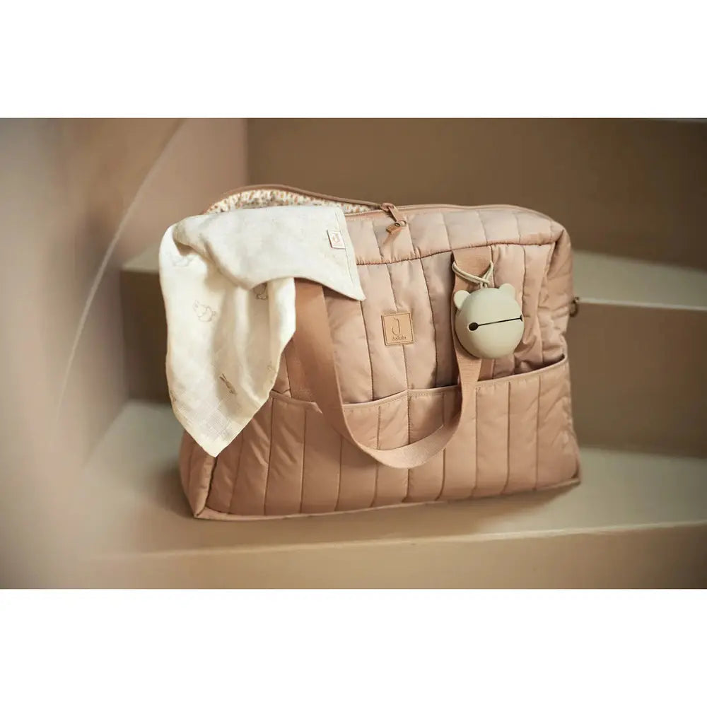 Attache-tétine en silicone - Vert olive