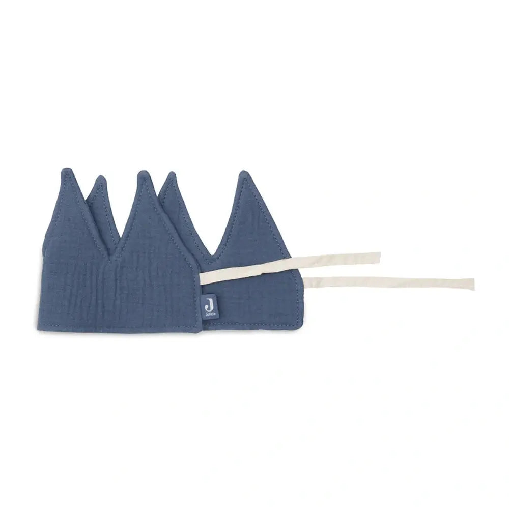 Couronne d'anniversaire 12x35cm - Bleu jean
