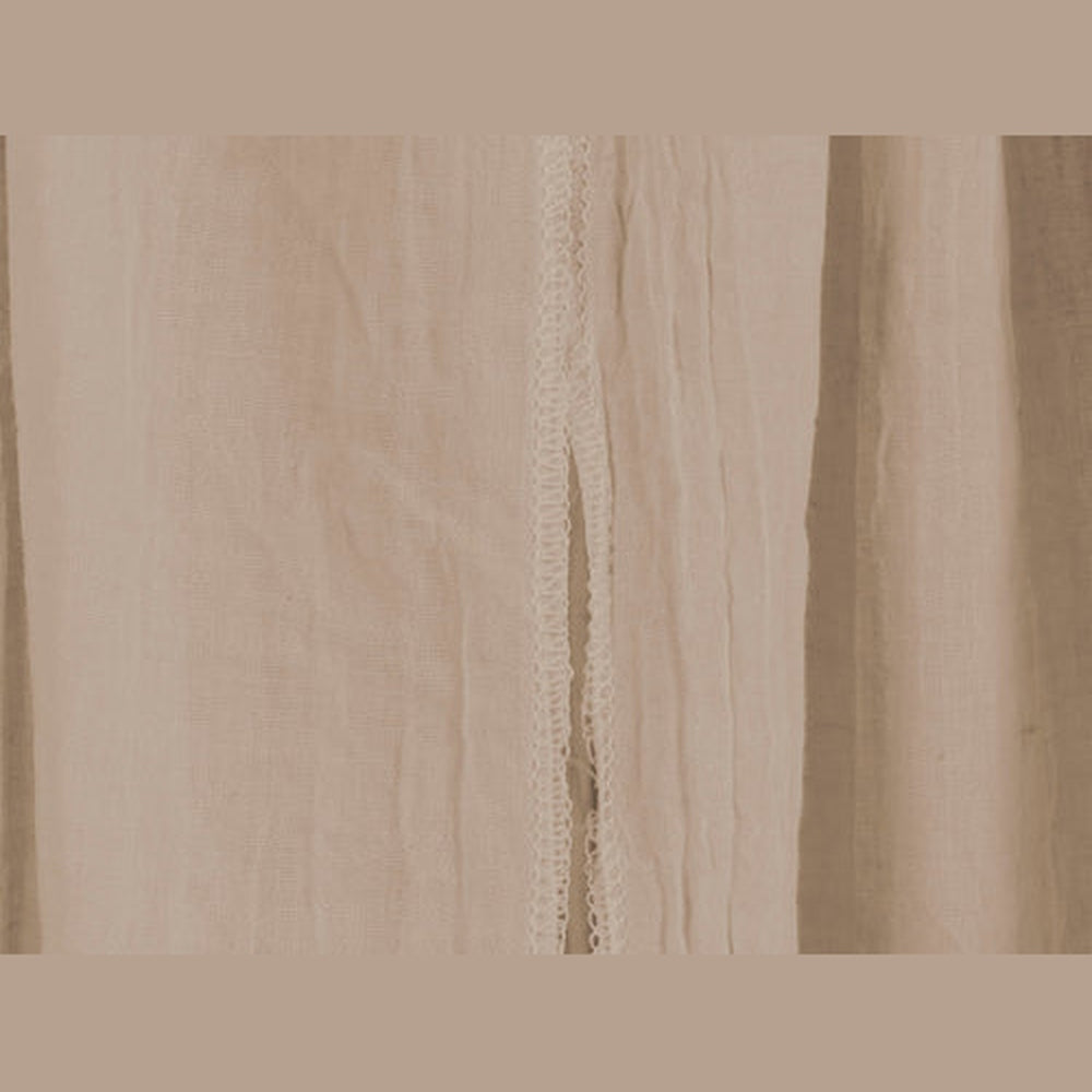 Jollein Voile vintage 155 cm - Nougat