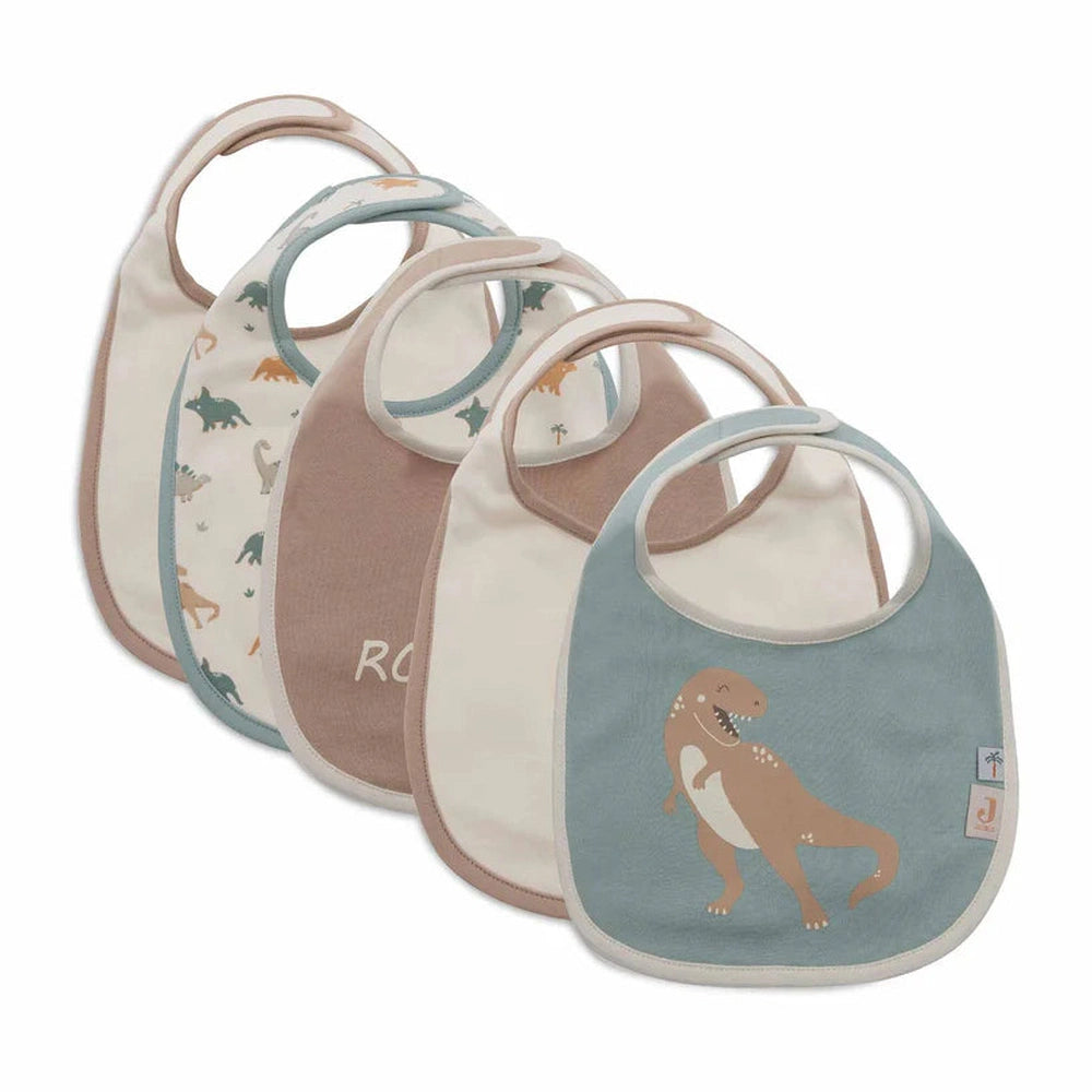 Jollein bavoirs lot de 5 - Roarsome Dino