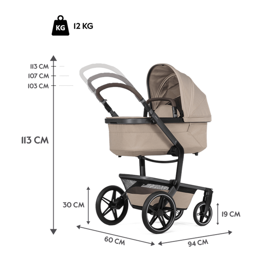 Joolz | Poussette Joolz Day5 - Ensemble complet - Sandy Taupe