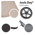 Joolz | Poussette Joolz Day5 - Set complet - Sandy Taupe