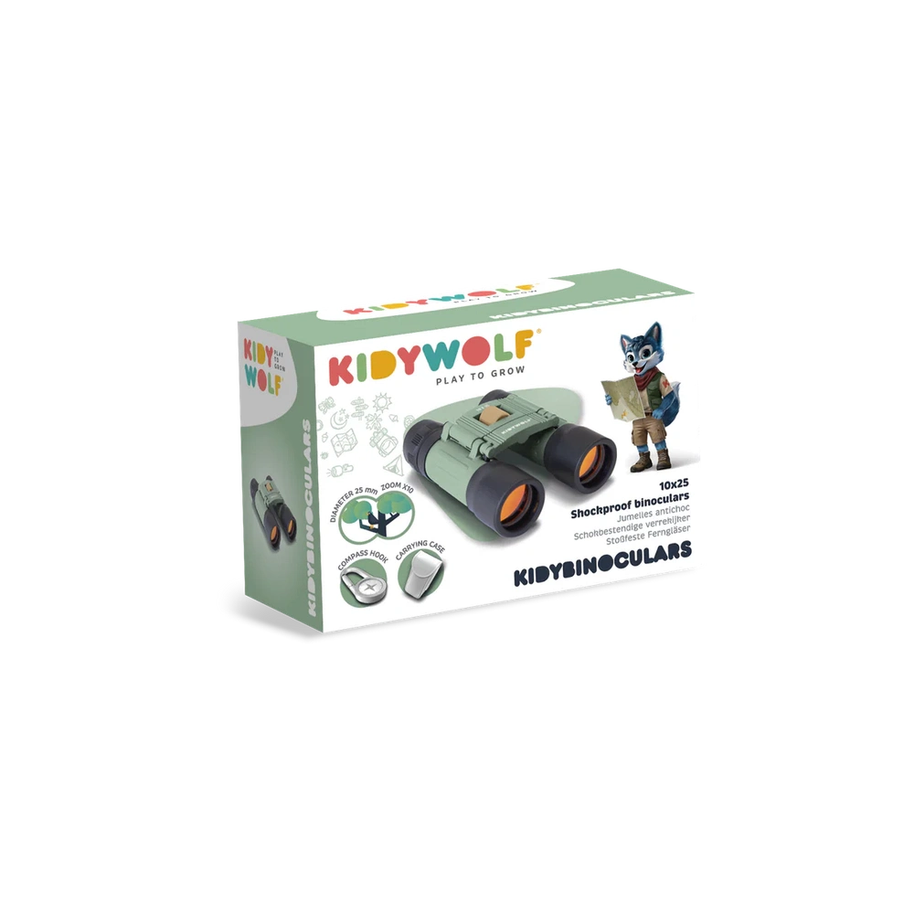 Kidywolf Kidybinoculars Jumelles - Vert
