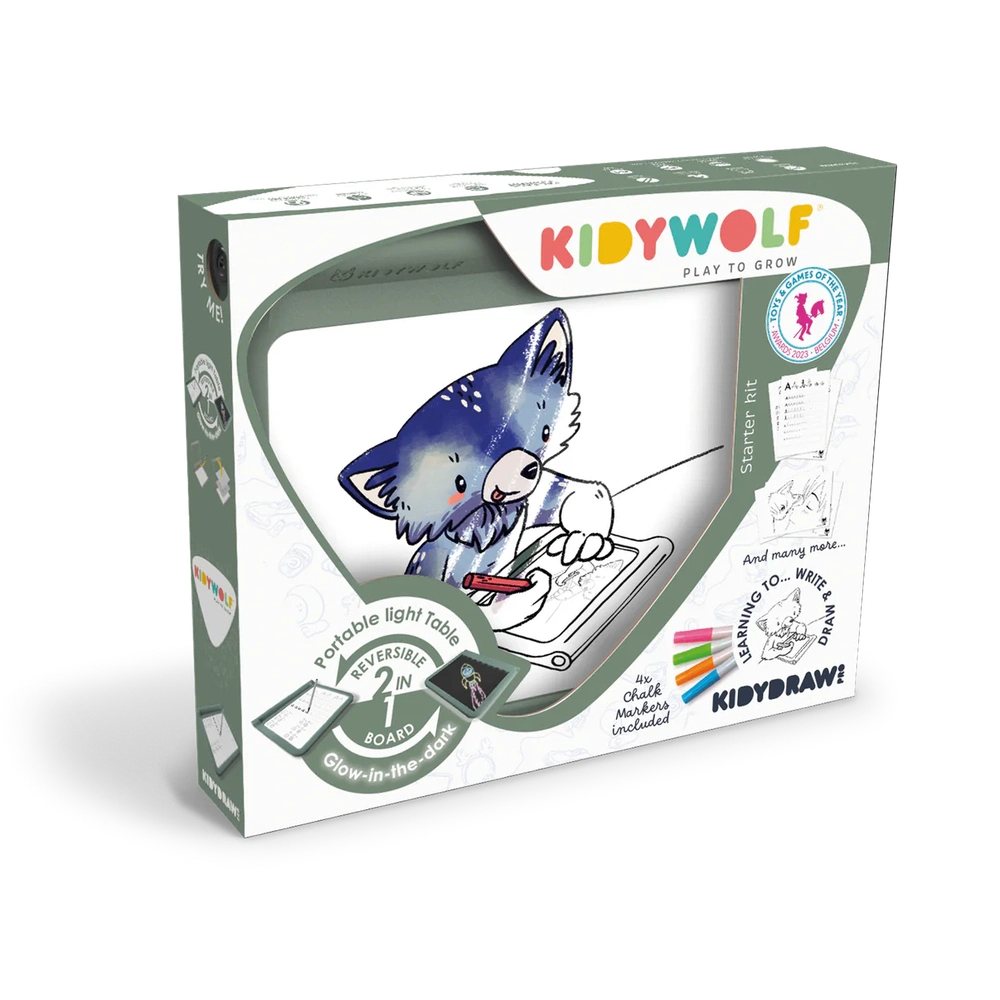 Tablette de dessin lumineuse Kidywolf Kidydraw Pro