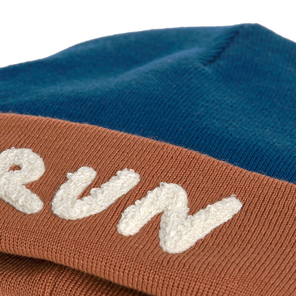 Bonnet Lässig Little Gang Run - Marron / Bleu