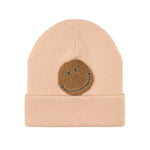 Bonnet Beanie Lässig Little Gang Smile - rose clair