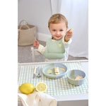 Lässig Assiette en silicone - Happy Fruits Lemon