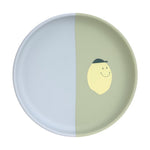 Lässig Assiette en silicone - Happy Fruits Lemon