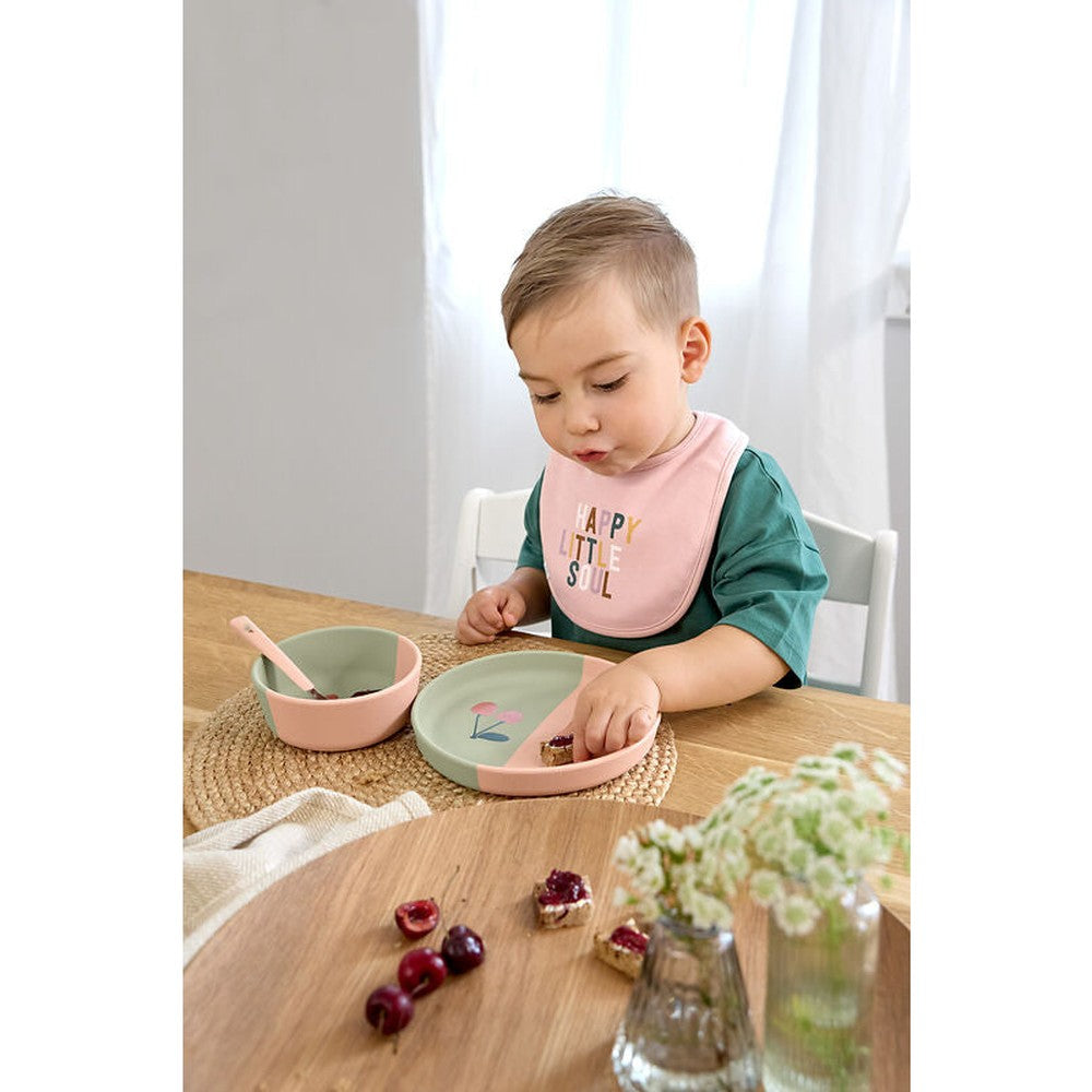 Assiette en silicone Lässig - Happy Fruits Cherry