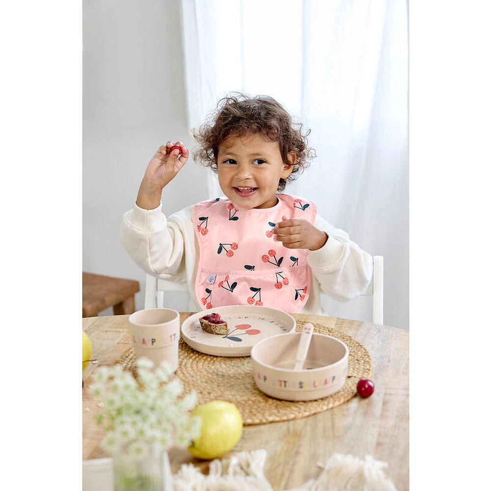 Lässig – Set repas PP/Cellulose Happy Fruits Cerise