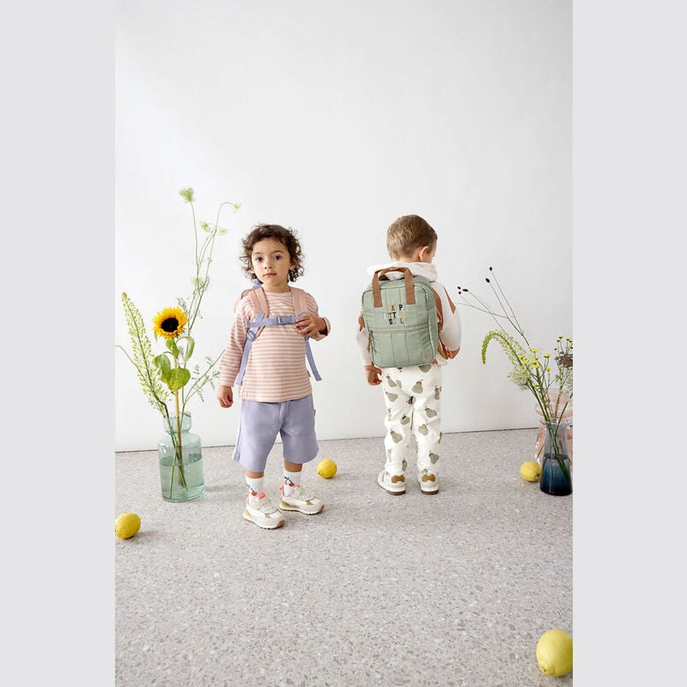 Mini sac à dos carré Lässig Little Gang - Cherry Peach