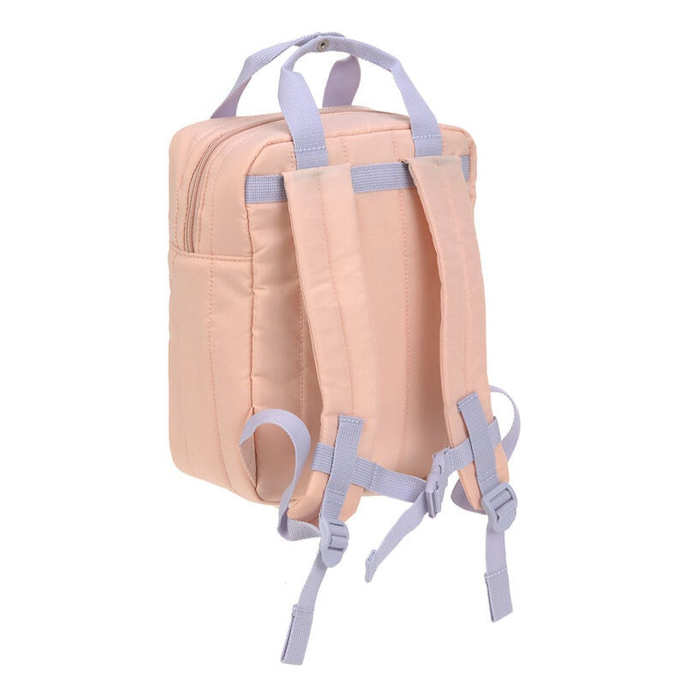 Petit sac à dos carré Lässig Mini Little Gang - Cherry Peach