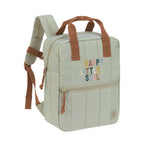 Lässig Petit sac à dos Mini Square Backpack Little Gang - Kaki clair