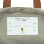 Petit sac à dos carré Mini Little Gang - kaki clair