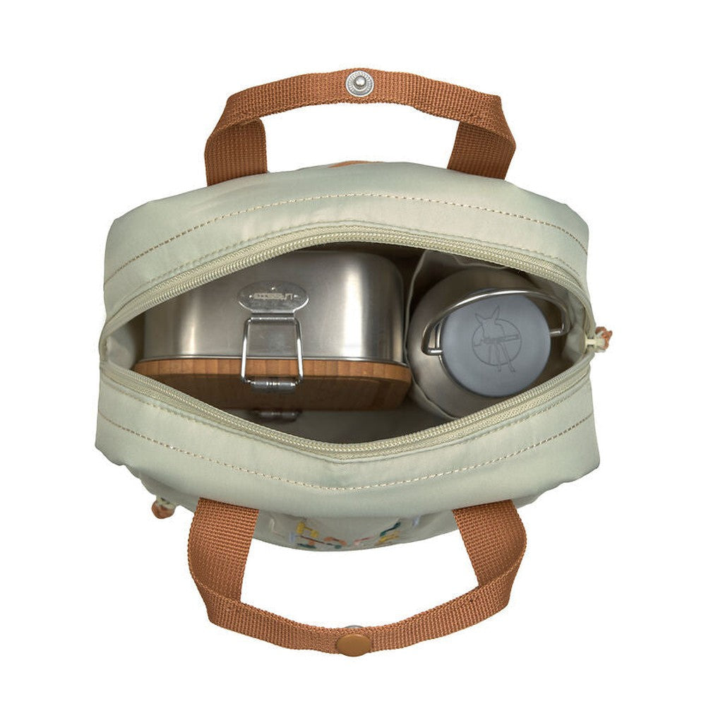 Lässig Petit sac à dos Mini Square Backpack Little Gang - kaki clair