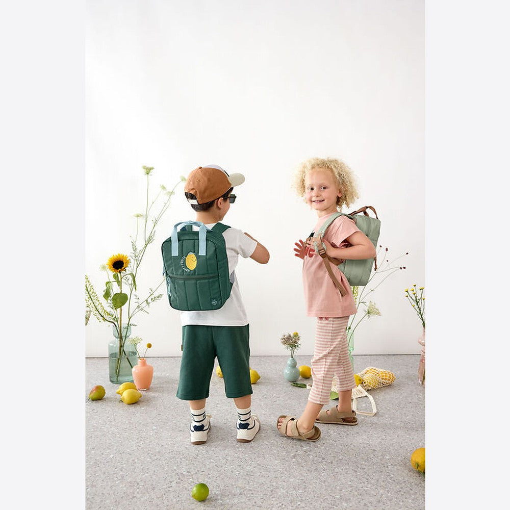 Petit sac à dos carré Mini Little Gang Lässig - Citron vert foncé