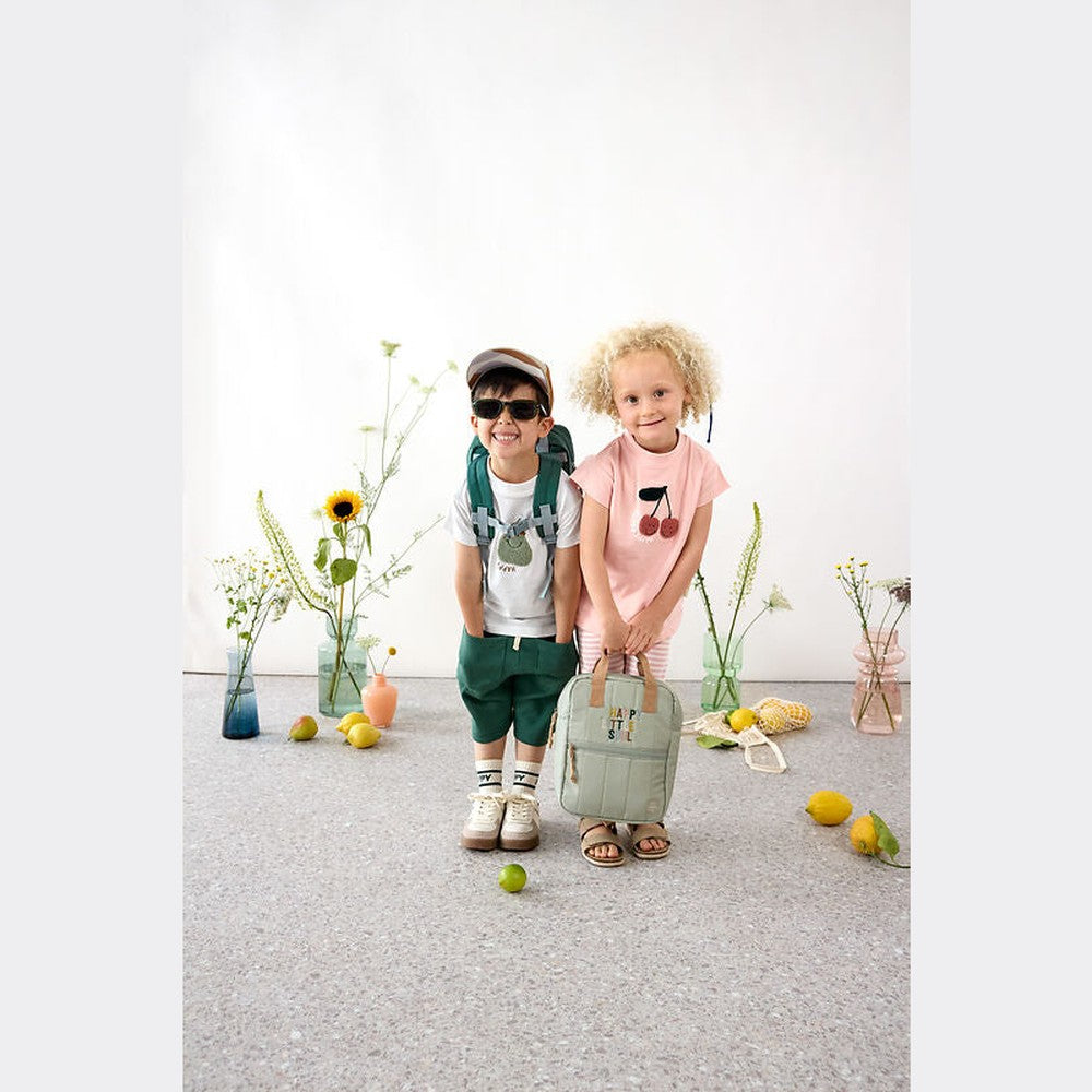 Lässig Mini sac à dos Square Backpack Little Gang - kaki clair