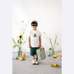 Lässig Petit sac à dos Mini Square Backpack Little Gang - kaki clair