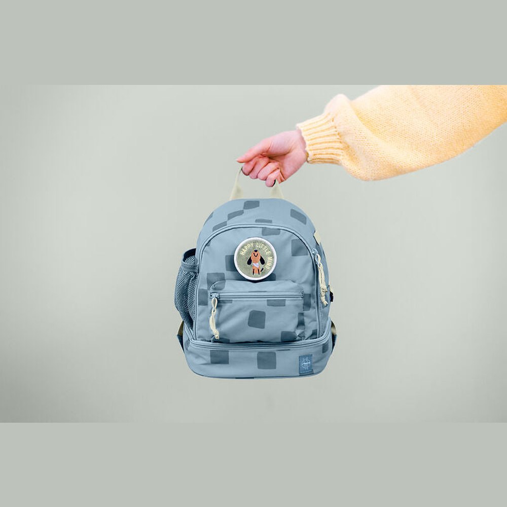 Lässig Petit sac à dos Pattern Party - Bleu