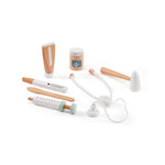 Kid's Concept Trousse de docteur avec jouets en bois - blanc